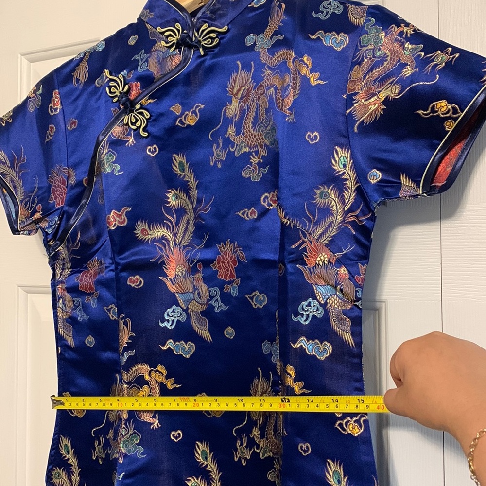 COPY - Chinese traditional knee high dress - Picture 5 of 7
